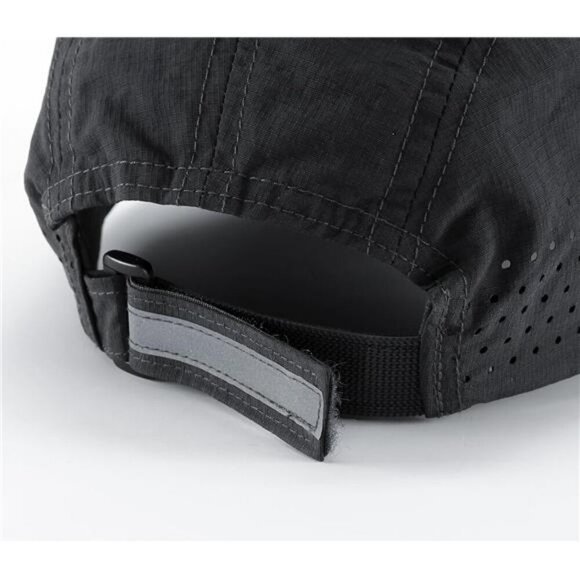 Mens Quick Dry Running Hat Lightweight Reflective Sports Cap UV Protection - Picture 4 of 7